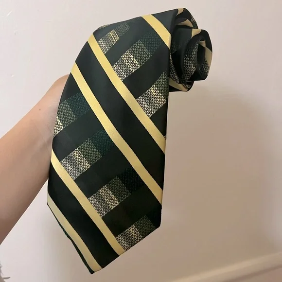 Prince Igor | Vintage Prince Igor Tie by Burma | green black - Picture 1 of 2